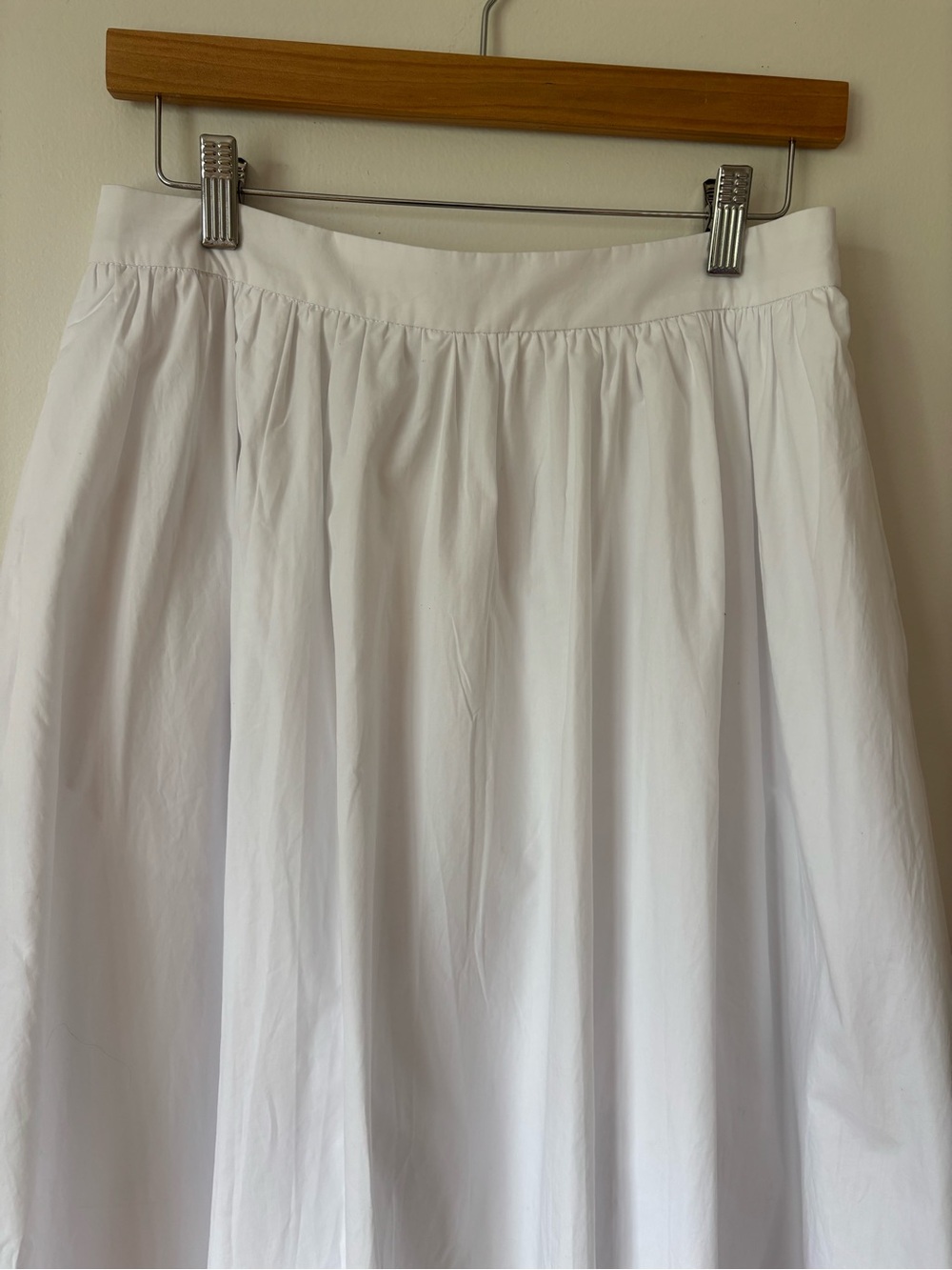 Commense White Maxi Skirt with Pockets NWT - Picture 3 of 7